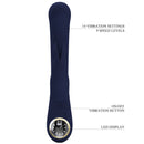 Pretty Love Lamar LED Rabbit Vibrator – Blue