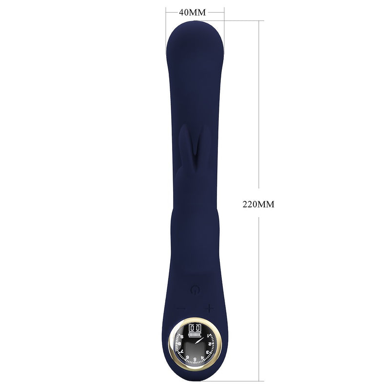 Pretty Love Lamar LED Rabbit Vibrator – Blue