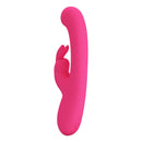 Pretty Love Lamar LED Rabbit Vibrator Pink