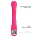 Pretty Love Lamar LED Rabbit Vibrator Pink