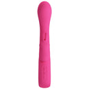Pretty Love Novak Rabbit Silicone Vibrator – Pink
