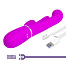 Pretty Love Shania External Sensations Thumping Vibrator – Purple