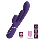 Pretty Love Shania External Sensations Thumping Vibrator – Dark Purple