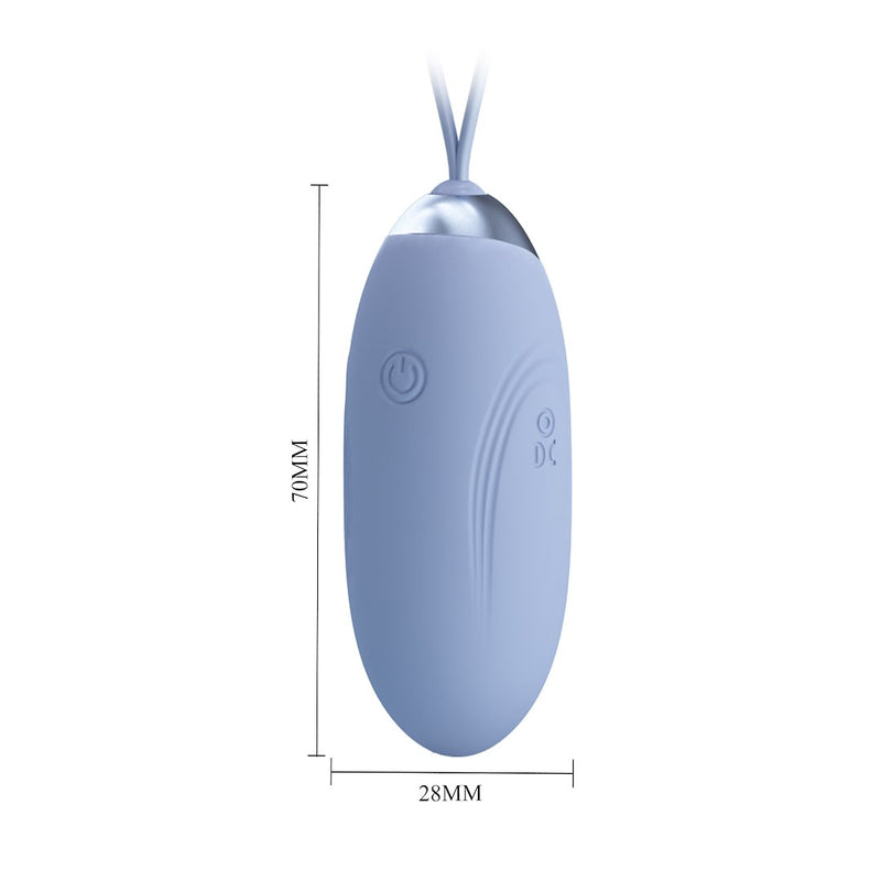 Pretty Love Jenny Dream Chaser Remote Control Egg Vibrator Baby Blue