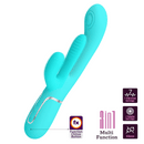 Pretty Love Shania External Sensations Thumping Vibrator – Turquoise