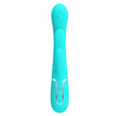 Pretty Love Shania External Sensations Thumping Vibrator – Turquoise