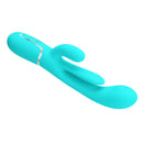 Pretty Love Shania External Sensations Thumping Vibrator – Turquoise