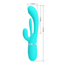 Pretty Love Shania External Sensations Thumping Vibrator – Turquoise