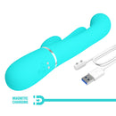 Pretty Love Shania External Sensations Thumping Vibrator – Turquoise