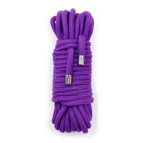 BDSM Cotton Bondage Rope 20 Meters PURPLE