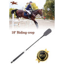 Naughty Toys Round Head Leather Bondage Crop 52 cm