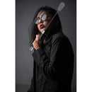 Naughty Toys Round Head Leather Bondage Crop 52 cm