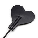 Heart Shaped Bdsm Crop with jeweled handle 48 cm