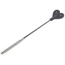 Heart Shaped Bdsm Crop with jeweled handle 48 cm