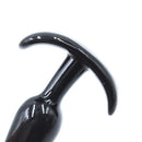 Naughty Toys Small Jelly Soft T-Type Black Plug 10 CM