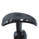 Naughty Toys Small Jelly Soft T-Type Black Plug 10 CM