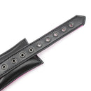 Black Pink Leather Padded ANKLE Leg Cuffs