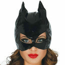 Black shiny Catwoman Mask Hood