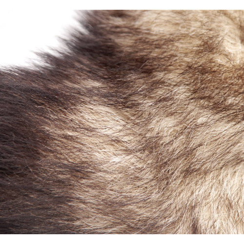 Authentic Fox fur Tail with metal butt plug MEDIUM