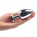 LARGE Mystery PURPLE Metal Butt Plug Naughty Toys