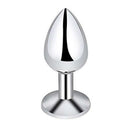 LARGE Mystery RED Metal Butt Plug Anal Jewel 9 cm