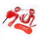 Naughty larnaca Lovers Fetish Red Five Toy Set