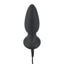 Black Velvets Remote Controlled Vibrating Butt Plug 14cm