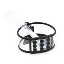 Transparent Collar and Leash 46x5.5cm