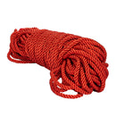 RED Silky Soft Bondage Rope with metal endings 10 Meters