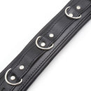 Spreader Bar with Detachable Collar and Cuffs Black