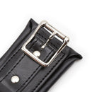 Spreader Bar with Detachable Collar and Cuffs Black