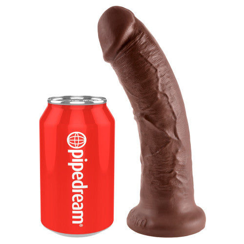 King Cock 8 inch realistic cock BROWN