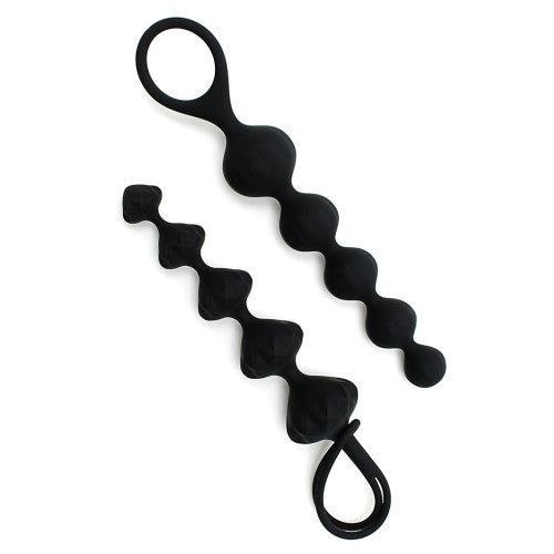 Satisfyer Love Beads Black (set of 2)