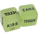 Glow in the Dark Dice couple's table sex game