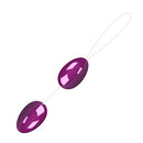 Unisex Twins Anal Balls Purple