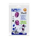 Unisex Twins Anal Balls Purple