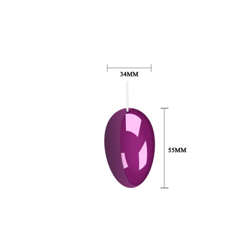 Triple Anal Weighted Eggs with Pull Out Cord