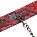 Naughty Toys Red Collar with Black Leash