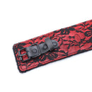 Naughty Toys Red Collar with Black Leash