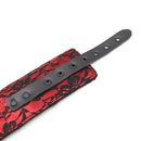 Naughty Toys Red Collar with Black Leash