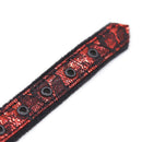 Black Ball Gag with Lacy Strap