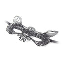 Naughty Toys Black Embroidered Eye Mask