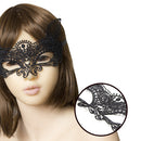 Naughty Toys Black Embroidered Eye Mask