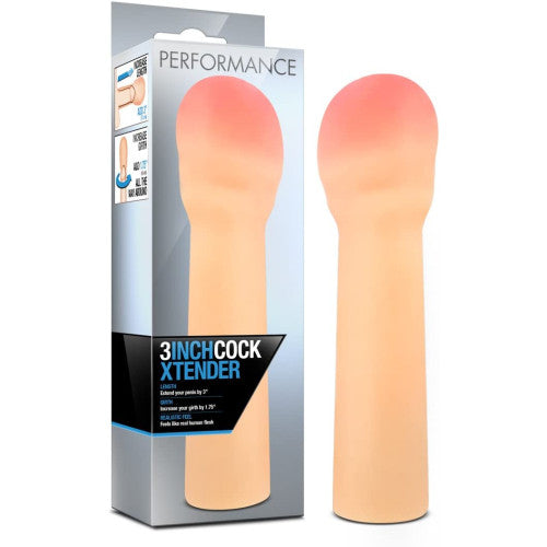 Blush Performance 3'' Cock Xtender Beige