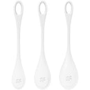Satisfyer Yoni Power 1 Kegel Balls WHITE 3-PIECE SET
