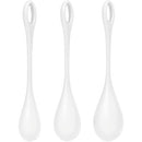 Satisfyer Yoni Power 1 Kegel Balls WHITE 3-PIECE SET