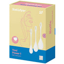 Satisfyer Yoni Power 1 Kegel Balls WHITE 3-PIECE SET