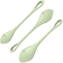Satisfyer Yoni Power 2 Kegel Balls LIGHT GREEN 3-PIECE SET