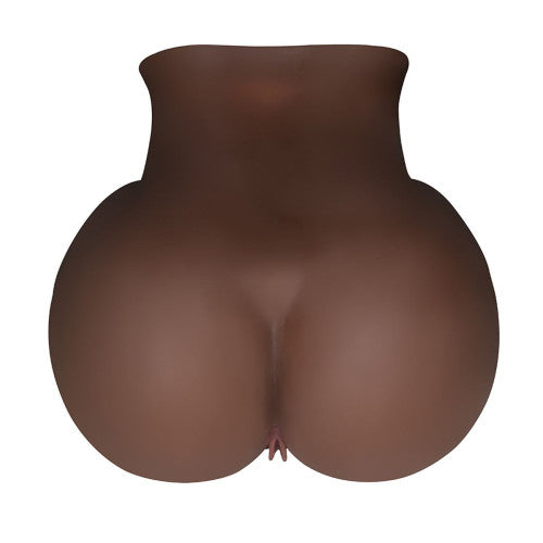 Large Realistic Pussy & Ass Masturbator Double Hole Black 10 Kg