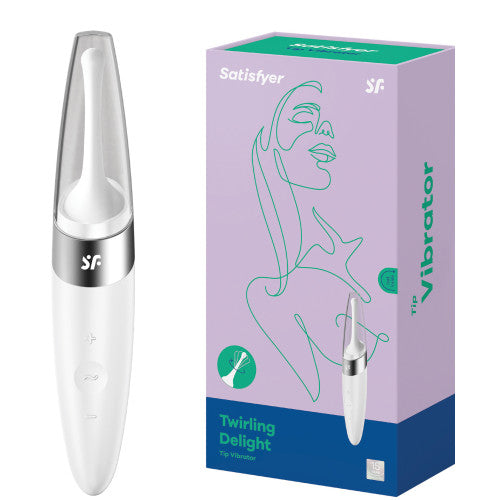 Satisfyer Twirling Delight vibrator WHITE